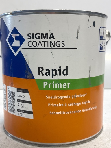 [VKW/26/0820] Sigma Coatings Rapid Primer 2.5L