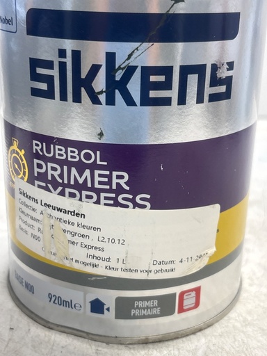 Sikkens Rubbol Primer Express 0.92L