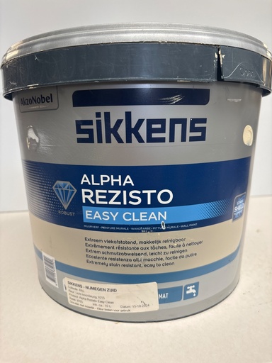 Sikkens Alpha Rezisto Easy Clean - Licht ivoorkleurig (RAL 1015)